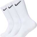 Nike Unisex Adult Everyday Cushioned Training Crew Socks (3 Pairs)
