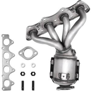  Upgrade Catalytic Converter W/Gasket Kit Compatible with 2012 2013 2014 2015 2016 2017 Hyundai & Kia - Accent, Veloster Rio Soul L4 1.6L Replace #674 891, 285102BEF1 Direct-fit(EPA Compliant)