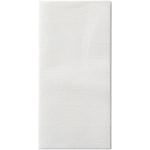 Hoffmaster 120072 Linen-Like Select Dinner Napkin, 17" Length x 17" Width, White, 1/8 Fold (Case of 300)
