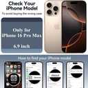 CASEKOO Gloss Gold for iPhone 16 Pro Max Case with Stand, [Compatible with MagSafe][16FT Military-Grade Protection] Shockproof 16 Pro Max Phone Cover 6.9 inch, Desert Titanium