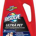 Resolve Ultra Pet Steam Carpet Cleaner Solution Shampoo, 48oz, 3X Concentrate, Safe for Bissell, Hoover & Rug Doctor