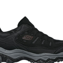 Skechers Men's Qtr Cut-Out Slip-On W/Air-Cooled Memory Foam, 9.5, Black