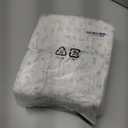 Amazon Basics Absorbent, Leakproof Male Dog Wrap Disposable Diapers with Wetness Indicator, Breathable, Small, White