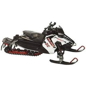 NewRay Polaris 800 Switchback Pro-X Snowmobile Model (White) - 1:16 Scale, 7.5 Inches Long, Ages 8+