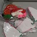 VorkiVecKi Strawberry Baby Shower Decorations - Berry Sweet Honeycomb Centerpieces 9 Pieces Pink Berry Sweet Baby Shower Decorations Supplies for Girls Gender Announcement Party Table Decor