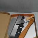 Aluminum Pizza Peel 12x14" With Foldable Wooden Handle - Metal Paddle, Rocker Cutter, and Server for Pizza Oven (Gift-Ready) (12in*14in)