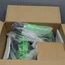 DEGGE Electric Cordless Snow Shovel, 2X 3.0Ah/ 21V/ 12-Inch Battery Snow Blower with Directional Plate & Adjustable Front Handle, Snow Removal for Driveway Sidewalk, Steps, Patio (Charger Included) (Green)