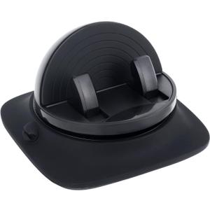 BOXOB Car Phone Holder Mount, 360 Degree Rotation Dashboard Cell Phone Holder Anti-Slip Adjustable Cellphone Stand Universal Accessories for Smartphones and Tablets(Black)