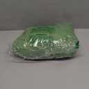 10x10ft Olive Green Tulle Backdrop Curtain with Lights String for Parites, Sheer Photo Backdrop Curtains for Wedding Baby Shower Birthday Party St. Patrick's Day Photo Shoot Background Decorations