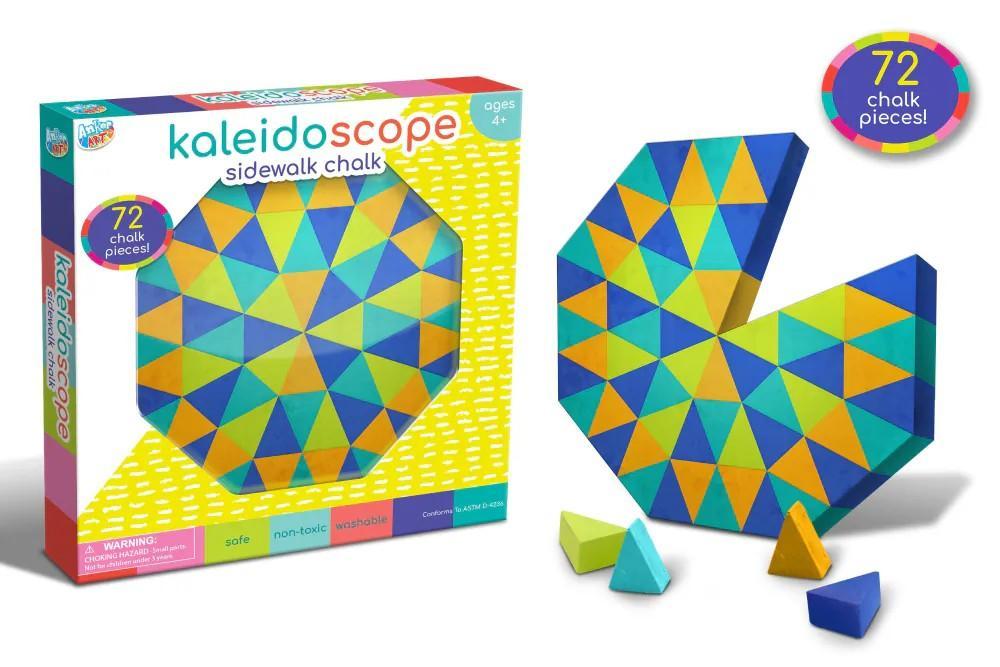 Anker Play Jumbo Kaleidoscope Chalk Set72 pc