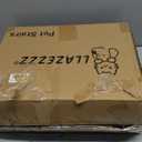 LLAZEZZZ Dog Stairs with Storage, Supports up to 150 lbs, 3-Step Wider Sturdy Dog Steps for Small/Medium Dogs and Older Pets, Folding Doggie Ramp for Beds/Sofas/Chairs/Cars, Grey