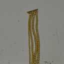 JR.DM Gold Beaded Bracelet Bands Women Compatible with Apple Watch 40mm 42mm(S10/11) 41mm 38mm Dressy Fancy Stretchy Elastic Jewelry Strap Replacement for iWatch Series 11/10/9/8/7/6/5/4/3/2/1/SE