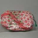 Insulated Kids Dual Compartment Lunch Bags Tote for Girls Boys Toddler Lunch Boxes Pre-School Toddler Kindergarten Picnic Camp Food Cooler Thermal with Strap (Bright Strawberry)