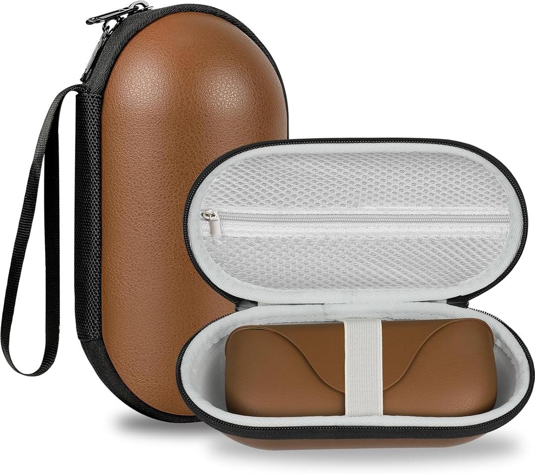 sarlar Hard Carrying Case for Ray-Ban Meta Wayfarer/Skyler/Headliner Smart Glasses Charging Case Accommodates all accessories and prescription eyeglasses Large portable protective AR charging case