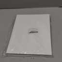 Linen Textured Cardstock White 100 Sheets 80 lb Cover, 8.5 x 11 Inches for Printers, Invitation, Arts and Craft, Scrapbook, DIY Projects