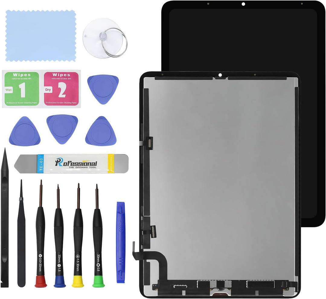 10.9" Screen Replacement for iPad Air 5 5th Generation 2022 A2589 A2591 A2588 LCD Display Glass Touch Digitizer Premium Kit with Tools