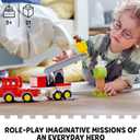 LEGO DUPLO Town Fire Truck 10969 Building Toy Set for Toddlers, Preschool Boys and Girls Ages 2-5 (21 Pieces)