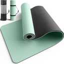 Pureegg Non Slip Yoga Mat, TPE, 72" x 24" x 0.24", Pilates