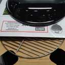 Weber Smokey Joe 14" Charcoal Grill Portable Compact Charcoal BBQ Kettle with TuckNCarry Lid Lock & Durable PorcelainEnameled Finish for Outdoor Cooking