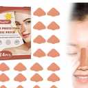 24 Pieces UV Protection Nose UV Protection Nose Sticker Sun Protection Sun Protection Nose Sticker for Men Women Sports Outdoor Tan