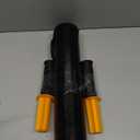 Black Stretch Film Shrink Wrap for Moving Supplies (15inch, 1 Pack) x 1000ft, Industrial Strength Plastic Wrap Stretch Roll for Pallet Wrapping Shipping Moving Boxes Storage Furniture with Handles