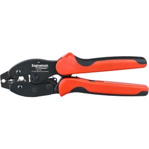 Spark Plug Wire Crimper, Crimping Pliers for Spark Plug Stripping Tool, EM-2048 for Crimping and Stripping Spark Plug Wire, Dia 7.0-8.5mm, Ratchet spark plug wire crimping tool
