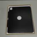 FUWANG Touch Keyboard Case for iPad Air 13 inch (M3 2025/M2 2024)and iPad Pro 12.9 6th 5th 4th 3rd Gen, 360 Swivel 7 Colors Backlit for iPad Air 13 inch Case Keyboard with Multi-Touch Trackpad, Black