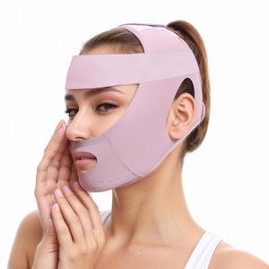 Face Lift Belt Face Strap Forehead Lift Band, Comfort Pressure Forehead Bandage Chin Up Face Lifting Vshaped Band