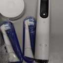 Oral-B iO Series 8 Electric Toothbrush with 2 Replacement Brush Heads and Travel Case, Rechargeable Toothbrush, Whitealabaster