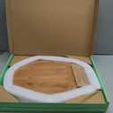 Toilet Seat, Solid Wood, Bamboo, High Gloss Finis, PIKLiDS (Elongated)
