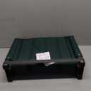 SPORT BEATS Stadium Seats with Back Support Bleacher Chairs with Back and Cushion Thick Padded Bleacher Seats Includes Shoulder Strap (Huntergreen)