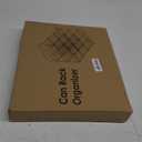 AIYAKA Can Rack Organizer, 3 Tier Stackable Can Storage Dispenser, for Food Storage, Kitchen or Pantry, Storage for 36 Cans, Black