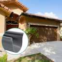 Garage Door Weather Seal - Bottom Seal Bead Type - Grey Vinyl (8')