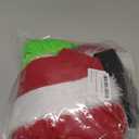 ZZXIAOJIE Green Costumes Kids 5Pcs Costume Long Sleeve Hooded Top and Pants Sets Green Monster Christmas Outfits (S/4-5Y)