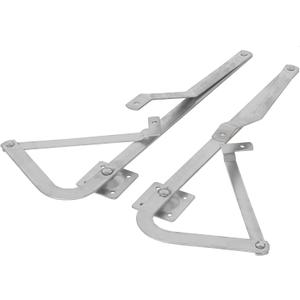 HECASA 55-2 Attic Ladder Spreader Hinge Arms Replacement Counter Balance Arms Hinge Kit Compatible with 2010-Up Werner Mk 5, WU2210, W2208, W2210 Thick Zinc