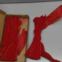 3 Packs Red Christmas Bows Large Velvet Bow for Wreaths, Tree, Outside Decorating, Outdoor (12 * 14 inch)