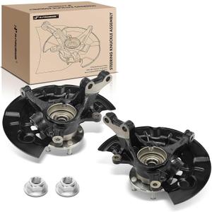 A-Premium 2 x Front Left and Right Steering Knuckle & Wheel Bearing Hub Assembly Compatible with Toyota Camry 2012-2017, 2.5L Gas Only, Driver and Passenger Side