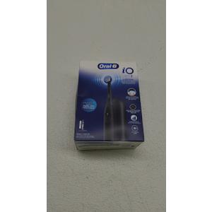 Oral-B iO Simple Clean Rechargeable Electric Powered Toothbrush, Night Black with 1 Gentle Care Brush Head and 1 Black Travel Case - Automatic Pressure Sensor to Protect Gums - 3 Modes - 2 Min Timer