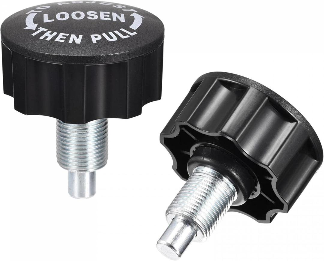 uxcell Pull Pin Spring Knob Replacement Parts for Home Fitness Exercise Bike (M18)