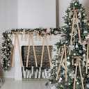 12 Pcs Christmas Satin Bows 24''x12'', Large Ribbon Bow Christmas Tree Bow Wreath Bows for Xmas Home Wedding Decorations Indoor Outdoor (Champagne)