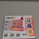 4 in a Row Connect Game, Travel Board Games for Kids Adults, Get 4 in a Row to Win - 9 x 7.4 inchesBlue