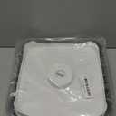 2.9 Gal (11L) Collapsible Wash Basin with Drain Plug, Space Saving Multiuse Foldable Sink Tub, Dishpan, RV camping sink, Vegetable Washing basin, Ice Beverage Tubs, Laundry & Kitchen Use (White)