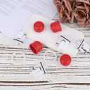 2 x 4pcs Carburetor Main Jet 592792, for Briggs & Stratton Engine with 4pcs 594281 Primer Bulbs Jet-Main Replacement for Garden Lawn Mower Equipment Small Engine Parts