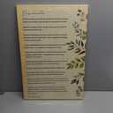 Desiderata Poem Framed Wall Art Motivational Poster Book Quotes Wall Art Retro Canvas Inspirational Picture Decorations Framed (16x24 inch)