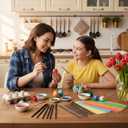 3 x Gouache Paint Brushes, 12pcs Face Paint Brush Fine Paint-Brushes for Detail Professional Artist Model Paint-Brush Paintbrushes for Acrylic Watercolor Gouache Oil and Hobby Painting Craft Base Coating