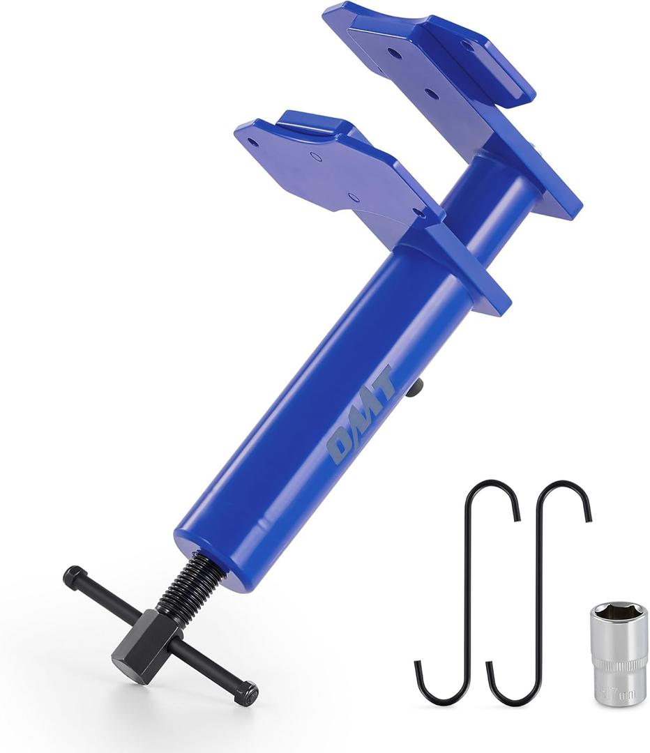 Orion Motor Tech Caliper Piston Compressor Tool, Universal Brake Caliper Tool for Multi Piston Brake Pad Spreader, Heavy Duty Brake Caliper Spreader Tool with Magnetic Expansion Plates & Hanger Hooks