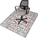 FUANGUI Office Chair Mat for Hardwood/Tile Floor - 36"x48", Desk Chair Mat for Rolling Chairs, Computer Gaming Mat - Anti Slip, Non-Curve Floor Protector (1)