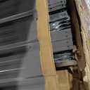 Outdoor Storage Shed Waterproof Garbage Bin Shed Stainless Container Storage for 3 Cans Galvanized Steel Garbage Can Hider for Patio Garden Lawn, Gray