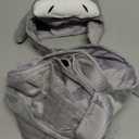 ComfyCamper Donkey Costume for Dogs - Small Medium Large XLarge XXL Cosplay Halloween Costumes Christmas, XL (Grey)