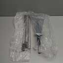 Garden Rake for Leaves, Heavy Duty Metal Adjustable Leaf Rake for Lawns, Long Handle 33"-69" with Expandable Head 8"-15", Garden Tools for Yard, Lawn, Shrub Garden Beds